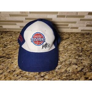 Detroit Pistons Hat Cap Adjustable Strapback NBA Basketball Rasheed Wallace #36